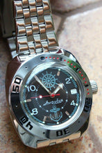 Load image into Gallery viewer, Russian Mechanical Automatic Wrist Watch VOSTOK AMPHIBIAN DIVER 710526
