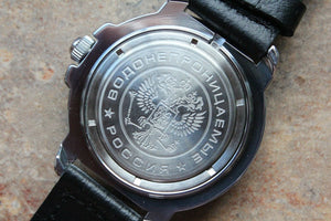 Vostok Komandirsky Military Wrist Watch # 431402 NEW