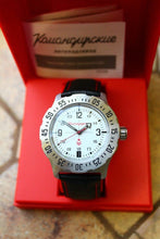 Load image into Gallery viewer, Russian Mechanical Automatic Wrist Watch VOSTOK Komandirsky K-35 350514
