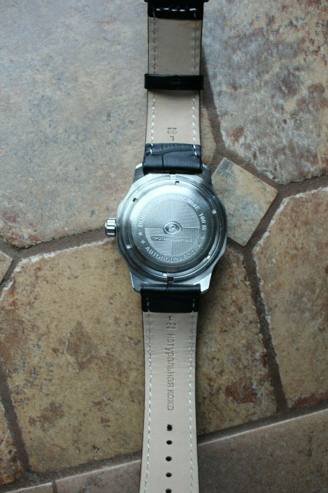 Vostok Komandirsky Mechanical Automatic Wrist Watch 24 Hour K-35 350515