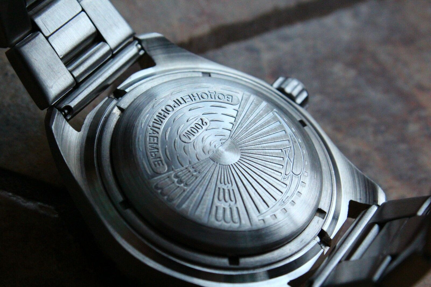 Vostok Komandirsky Auto Russian Military Wrist Watch # 020708 NEW