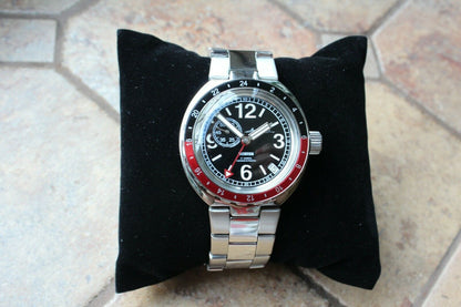 Vostok Amphibian Neptune Russian Mechanical Diver Auto men's wrist watch 960762
