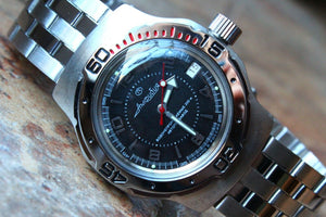 Russian Mechanical Automatic Wrist Watch VOSTOK AMPHIBIAN DIVER 160355