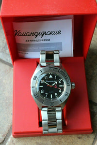 Vostok Komandirskie Automatic Russian wrist watch 650540