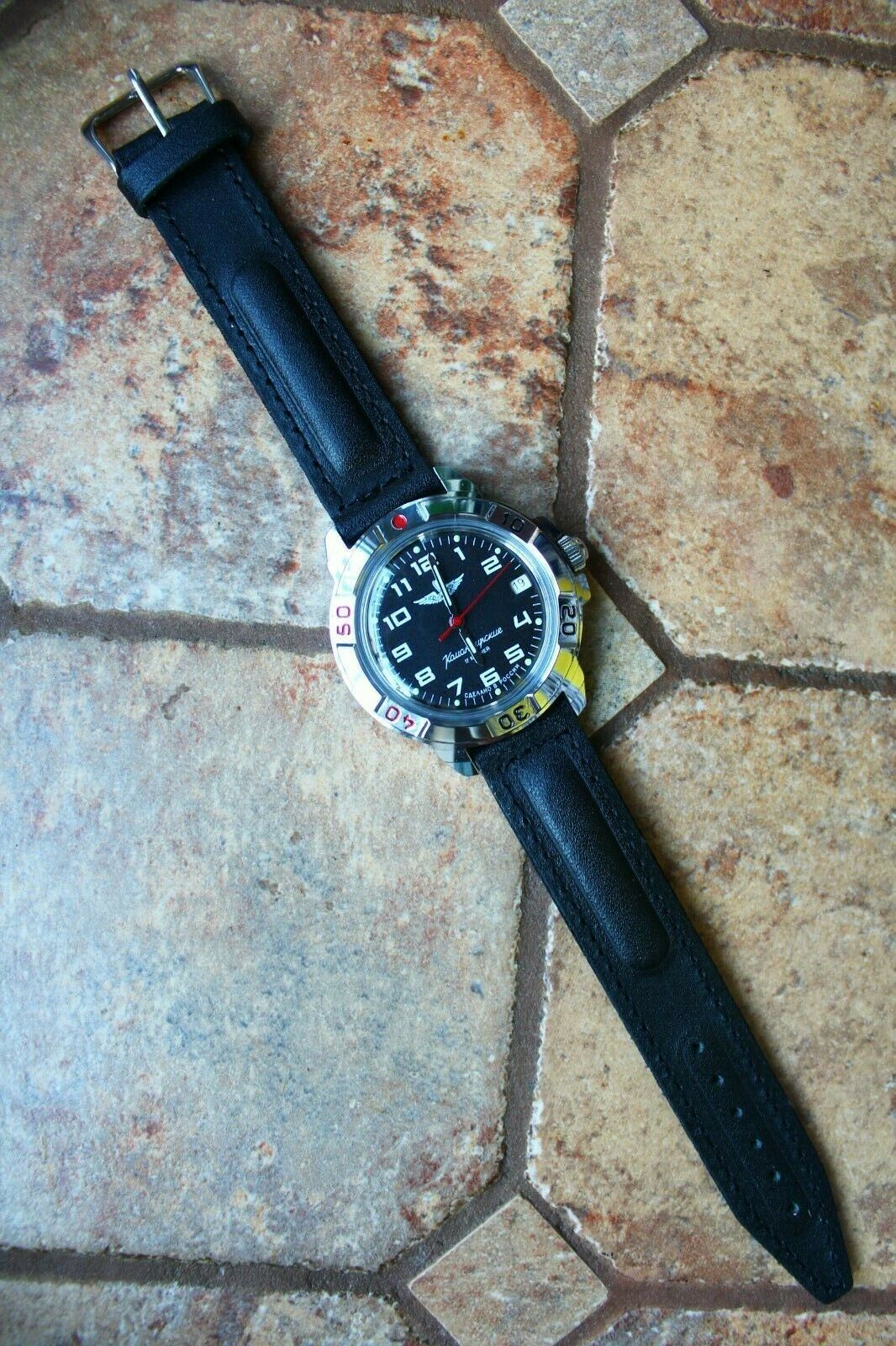 Vostok Komandirsky Military Wrist Watch # 431941 NEW