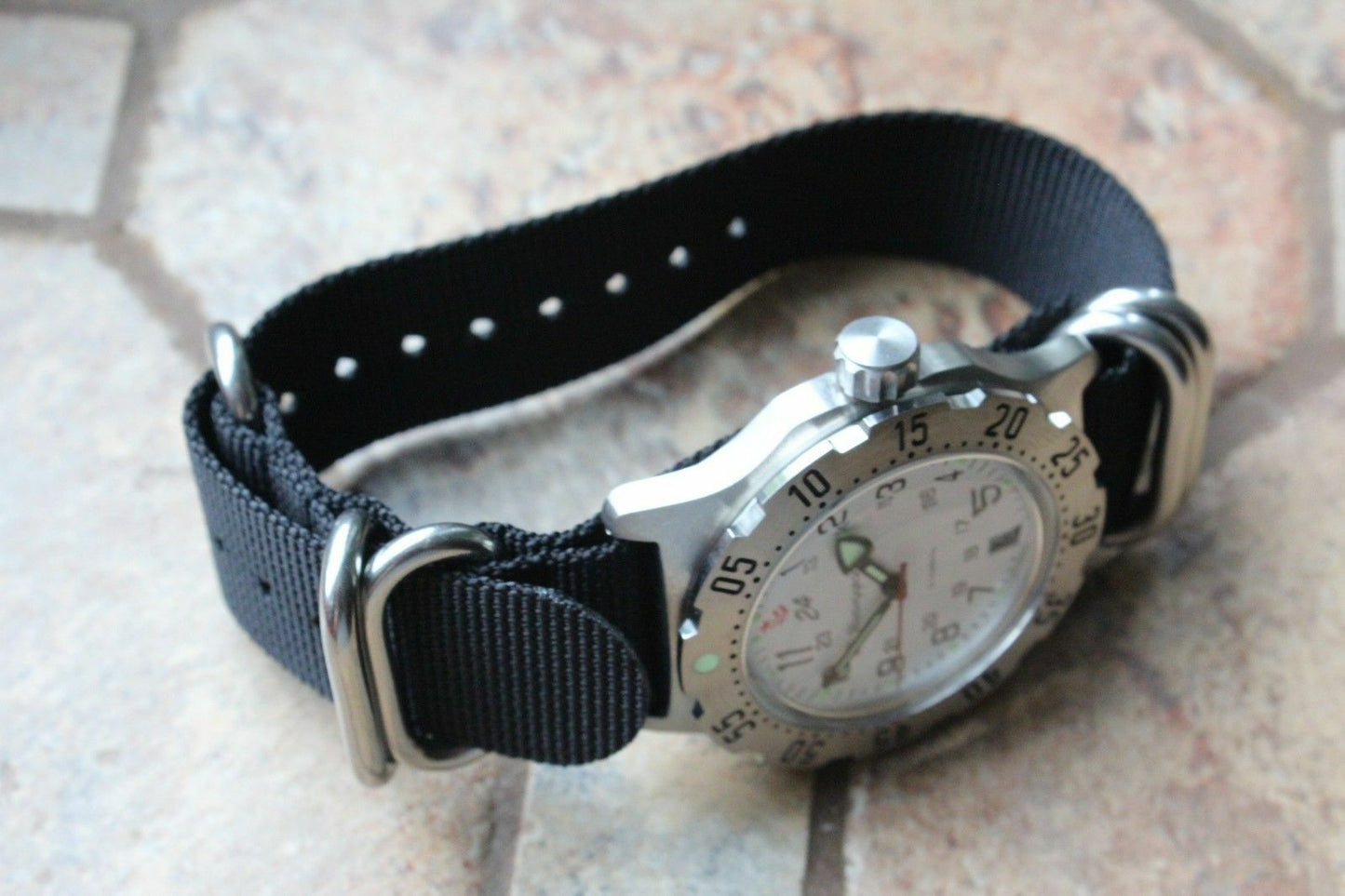 Russian Mechanical Automatic Wrist Watch VOSTOK Komandirsky K-35 350752