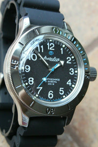 Russian Mechanical Automatic Wrist Watch VOSTOK AMPHIBIAN DIVER 120811