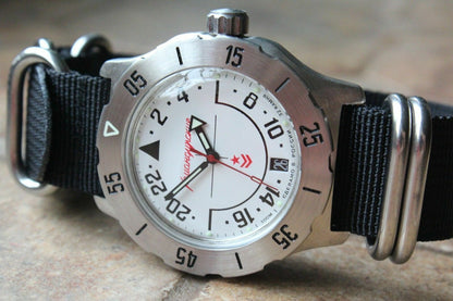 Vostok Komandirsky Mechanical Automatic Wrist Watch K-35 350607