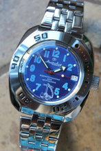 Load image into Gallery viewer, Russian Mechanical Automatic Wrist Watch VOSTOK AMPHIBIAN DIVER 710382
