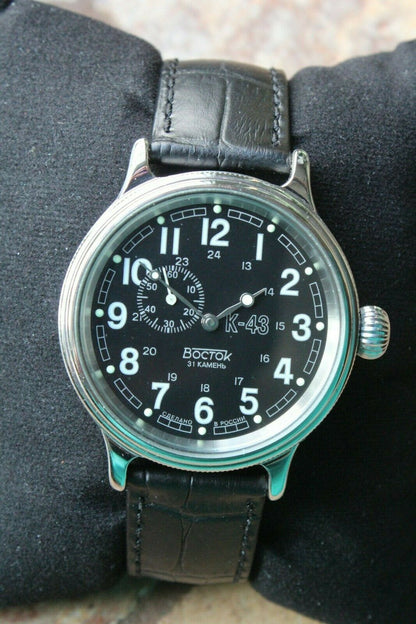 Vostok Komandirsky Classic Auto Russian K-43 Retro wristwatches 540933 New