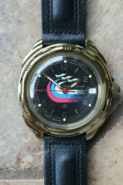 Vostok Komandirsky 219260 Mechanical Russian Military Wrist Watch Air Force