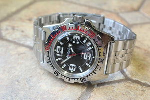 Vostok Amphibian Russian Auto diver wrist watch 110903