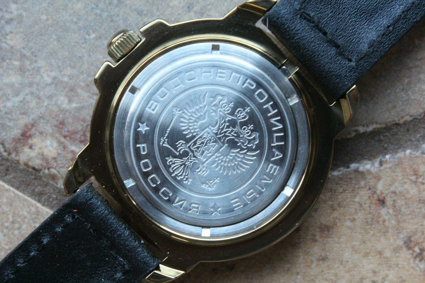 Vostok Komandirsky Military Wrist Watch # 439435 NEW