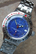 Load image into Gallery viewer, Russian Mechanical Automatic Wrist Watch VOSTOK AMPHIBIAN DIVER 420007
