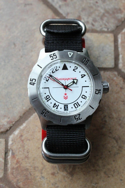 Vostok Komandirsky Mechanical Automatic Wrist Watch K-35 350607