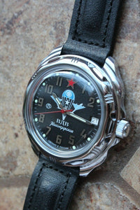 Vostok Komandirsky Russian Military Wrist Watch # 211288 NEW