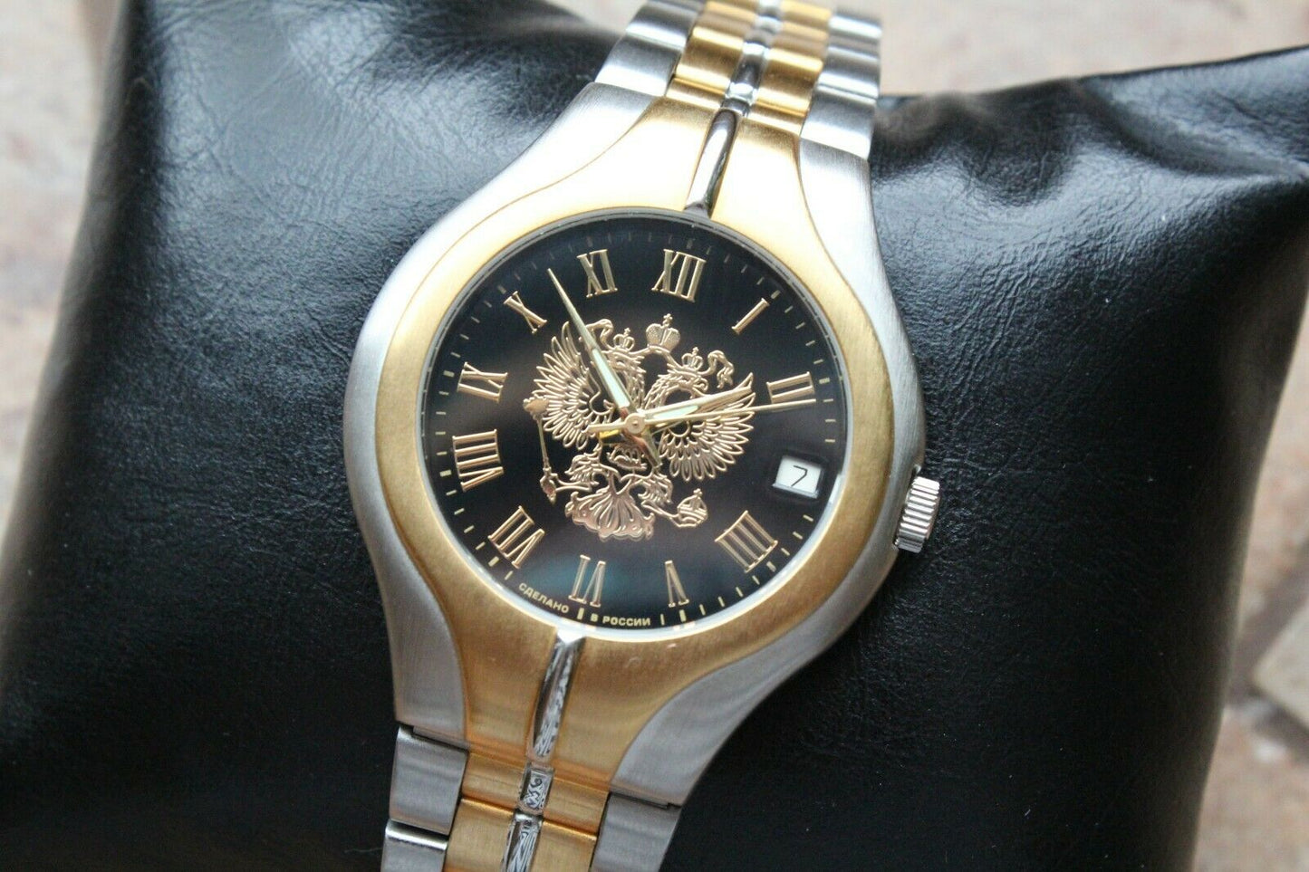 Slava Premier Mechanical Russian Military Wrist Watch 1375676