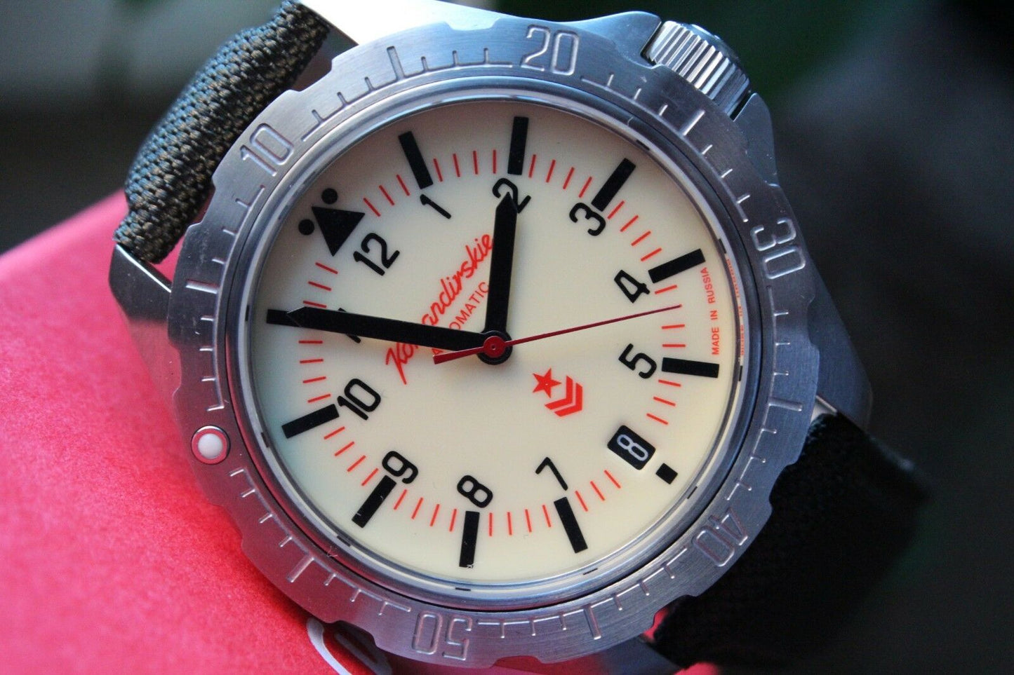 Vostok Komandirsky Russian K-34 Rare Military wristwatches 340003