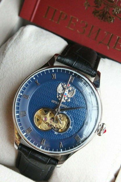 Russian President 6500150 Mechanical Automatic Men's Wrist Watch Poljot