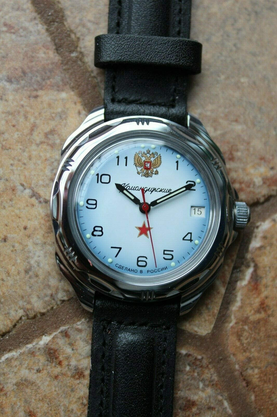 Vostok Komandirsky 211323 Mechanical Classic Russian Military Wrist Watch