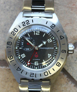 Vostok Komandirskie Automatic Russian wrist watch 650539