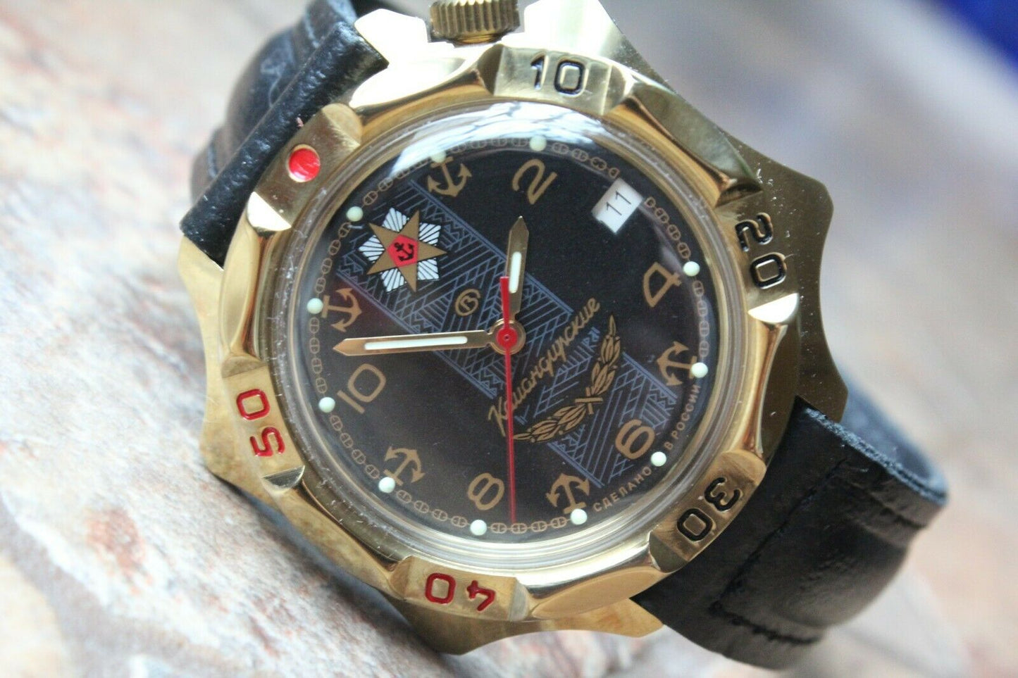 Vostok Komandirsky Mechanical Manual Winding Wrist Watch 539301