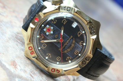 Vostok Komandirsky Mechanical Manual Winding Wrist Watch 539301