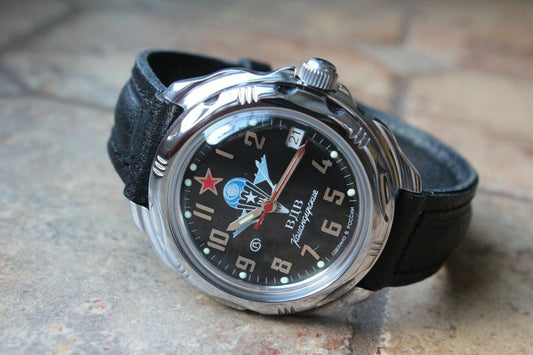 Vostok Komandirsky Russian Military Wrist Watch # 211288 NEW