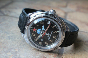Vostok Komandirsky Russian Military Wrist Watch # 211288 NEW
