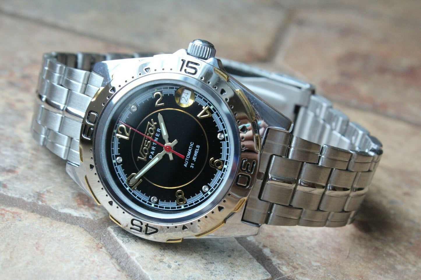 Russian Mechanical Automatic Wrist Watch Vostok Partner 251262