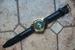 Vostok Komandirsky Military Wrist Watch # 439435 NEW