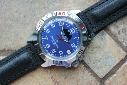 Vostok Komandirsky Russian Military Mechanical Wrist Watch GRU Bat 431874