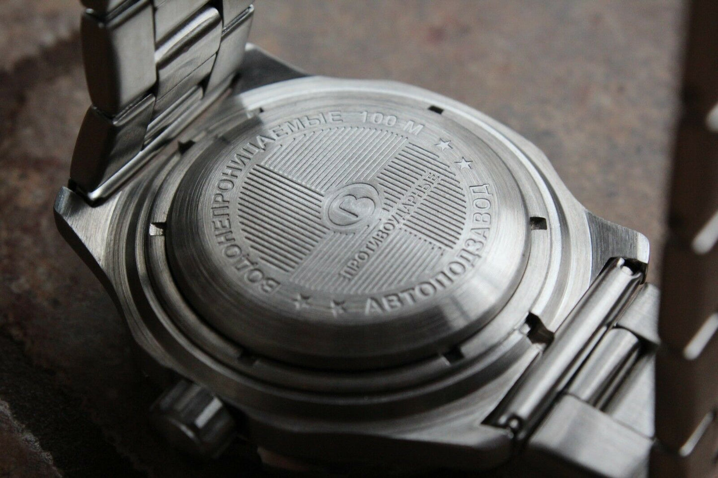 Russian Mechanical Automatic Wrist Watch VOSTOK Komandirsky K-35 350606