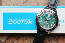 Load image into Gallery viewer, Vostok Komandirsky 921307 Automatic Mechanical Military Wrist Watch NEW
