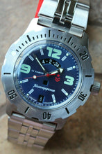 Load image into Gallery viewer, Russian Mechanical Automatic Military Wrist Watch VOSTOK Komandirsky K-35 350604
