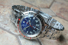 Load image into Gallery viewer, Russian Mechanical Automatic Wrist Watch VOSTOK AMPHIBIAN DIVER Anchor 420957
