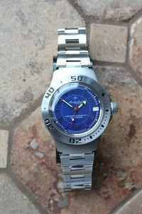 Vostok Amphibian Auto Russian diver wrist watch 060007