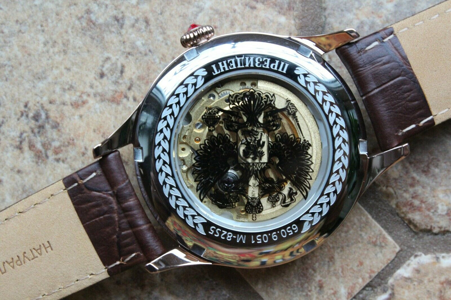Russian President 6509051 Mechanical Automatic Men's Wrist Watch Poljot
