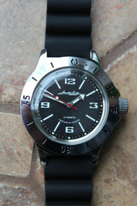 Russian Mechanical Automatic Wrist Watch VOSTOK AMPHIBIAN DIVER 120509