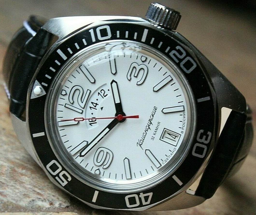 Vostok Komandirsky 030789 Russian Automatic Military Wrist Watch Day Night