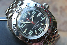 Load image into Gallery viewer, Russian Mechanical Automatic Wrist Watch VOSTOK AMPHIBIAN DIVER 710334
