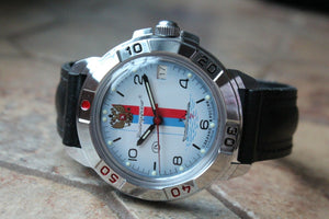 Vostok Komandirsky Military Wrist Watch # 431330 NEW