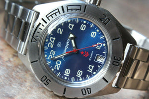 Vostok Komandirskie Automatic Russian wrist watch 650547