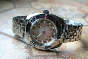 Russian Mechanical Automatic Wrist Watch VOSTOK AMPHIBIAN DIVER 710448