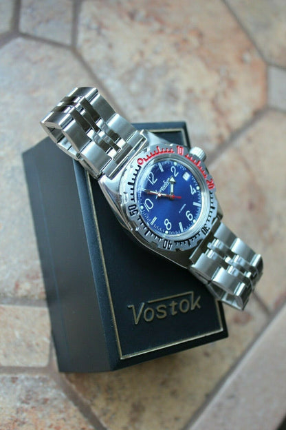 Russian Mechanical Automatic Wrist Watch VOSTOK AMPHIBIAN DIVER 110908