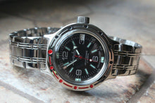 Load image into Gallery viewer, Russian Mechanical Automatic Wrist Watch VOSTOK AMPHIBIAN DIVER 420640
