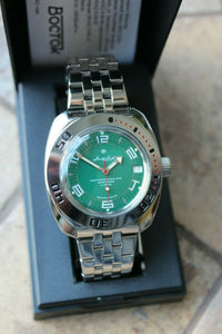 Russian Mechanical Automatic Wrist Watch VOSTOK AMPHIBIAN DIVER 710405