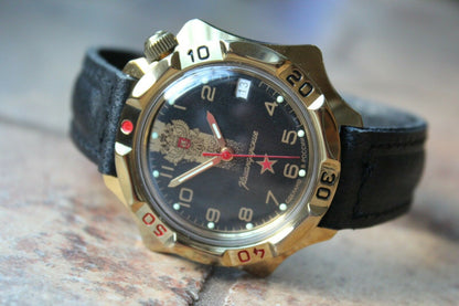 Vostok Komandirskyu Mechanical Manual Winding Wrist Watch 539792