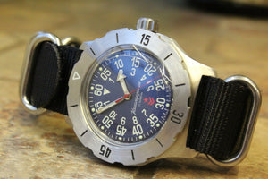 Russian Mechanical Automatic Wrist Watch VOSTOK Komandirsky K-35 350745