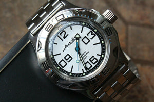 Russian Mechanical Automatic Wrist Watch VOSTOK AMPHIBIAN DIVER 100816